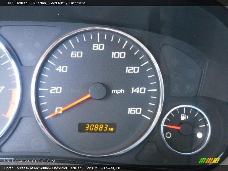 Gold Mist / Cashmere 2007 Cadillac CTS Sedan