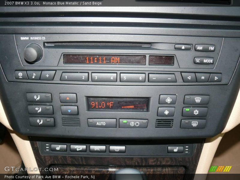 Monaco Blue Metallic / Sand Beige 2007 BMW X3 3.0si