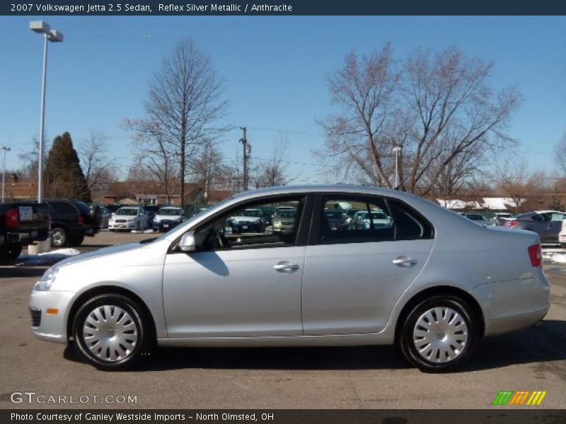 Reflex Silver Metallic / Anthracite 2007 Volkswagen Jetta 2.5 Sedan