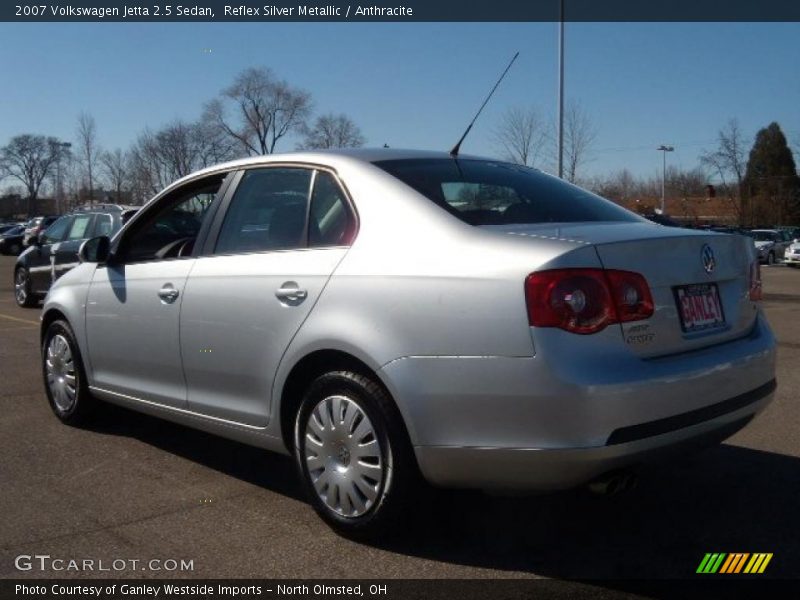 Reflex Silver Metallic / Anthracite 2007 Volkswagen Jetta 2.5 Sedan