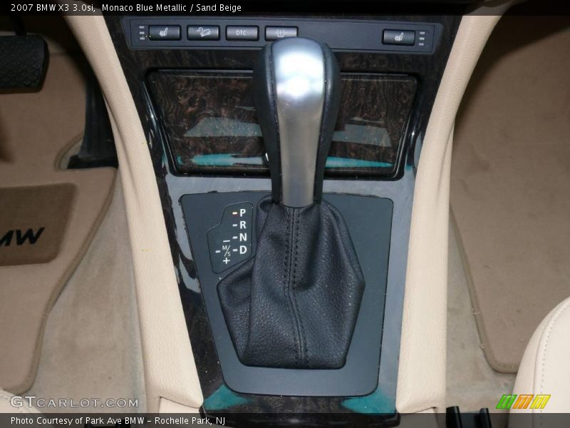 Monaco Blue Metallic / Sand Beige 2007 BMW X3 3.0si