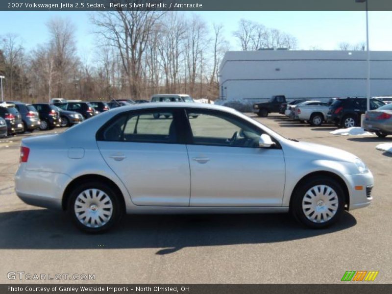 Reflex Silver Metallic / Anthracite 2007 Volkswagen Jetta 2.5 Sedan