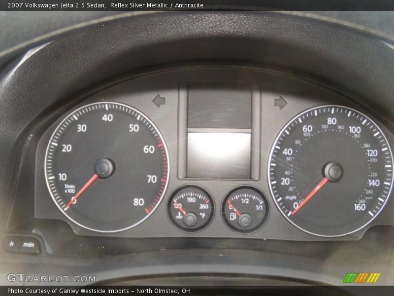 Reflex Silver Metallic / Anthracite 2007 Volkswagen Jetta 2.5 Sedan