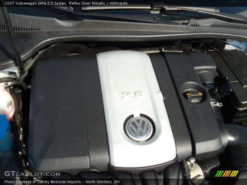 Reflex Silver Metallic / Anthracite 2007 Volkswagen Jetta 2.5 Sedan