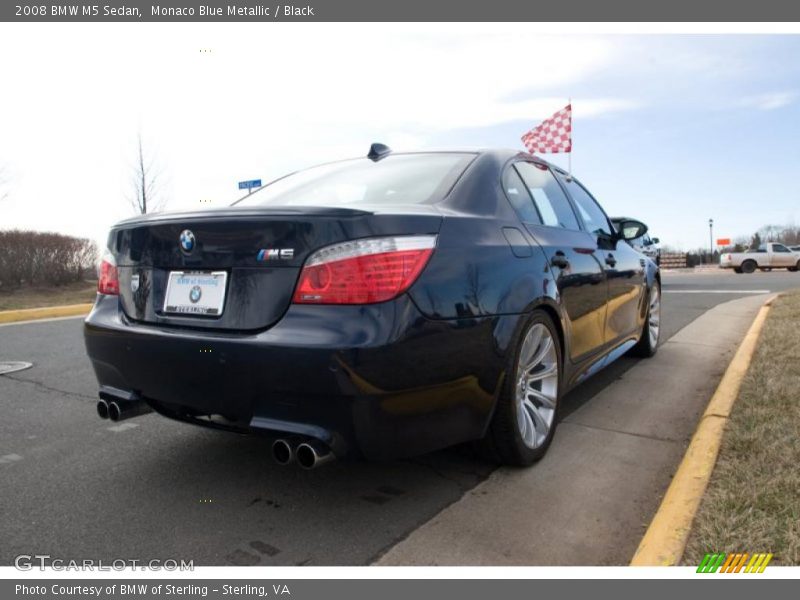 Monaco Blue Metallic / Black 2008 BMW M5 Sedan