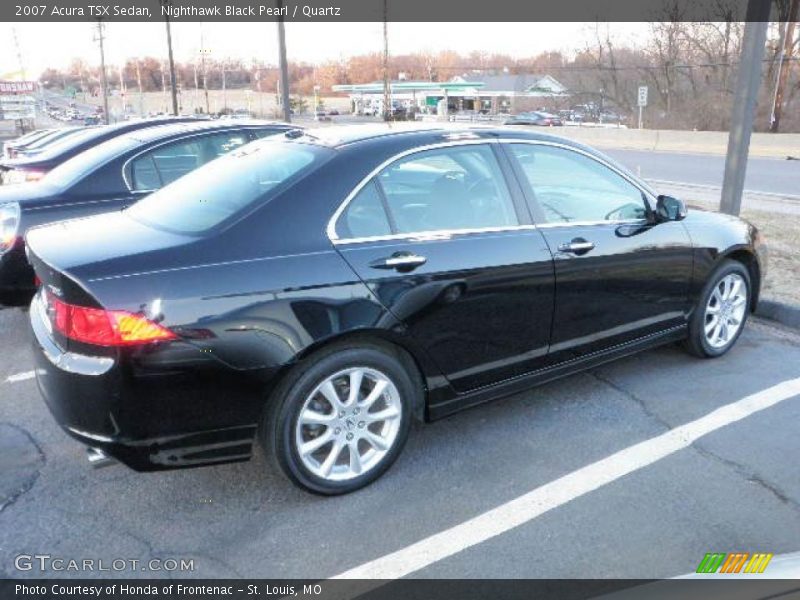 Nighthawk Black Pearl / Quartz 2007 Acura TSX Sedan