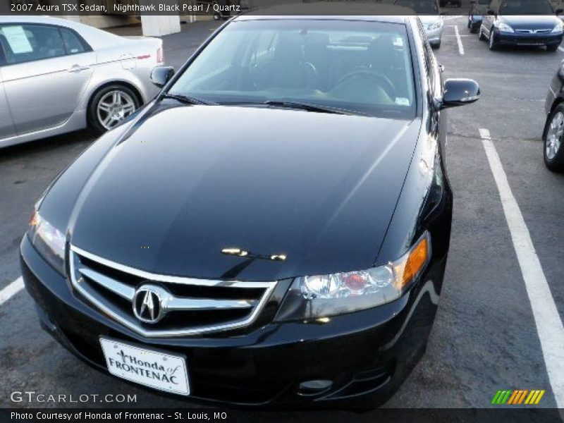 Nighthawk Black Pearl / Quartz 2007 Acura TSX Sedan