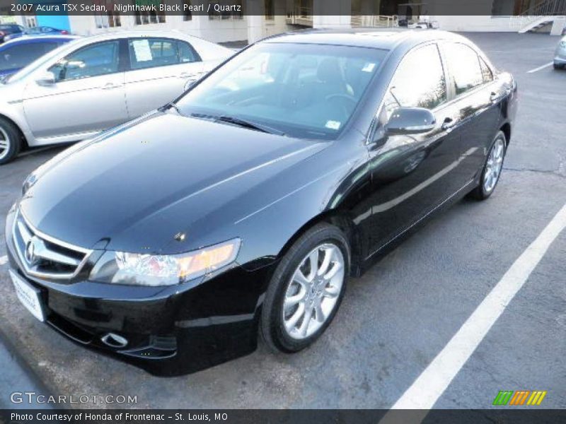 Nighthawk Black Pearl / Quartz 2007 Acura TSX Sedan