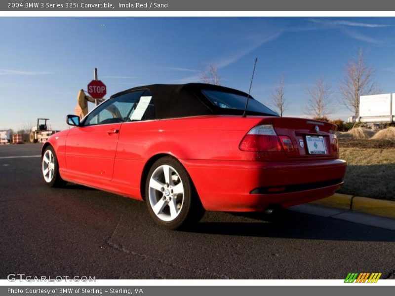 Imola Red / Sand 2004 BMW 3 Series 325i Convertible