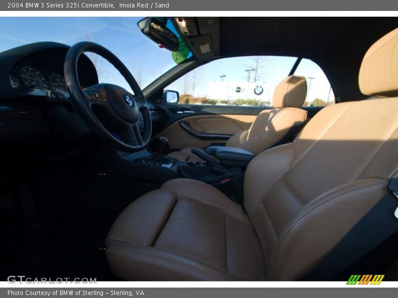 Imola Red / Sand 2004 BMW 3 Series 325i Convertible