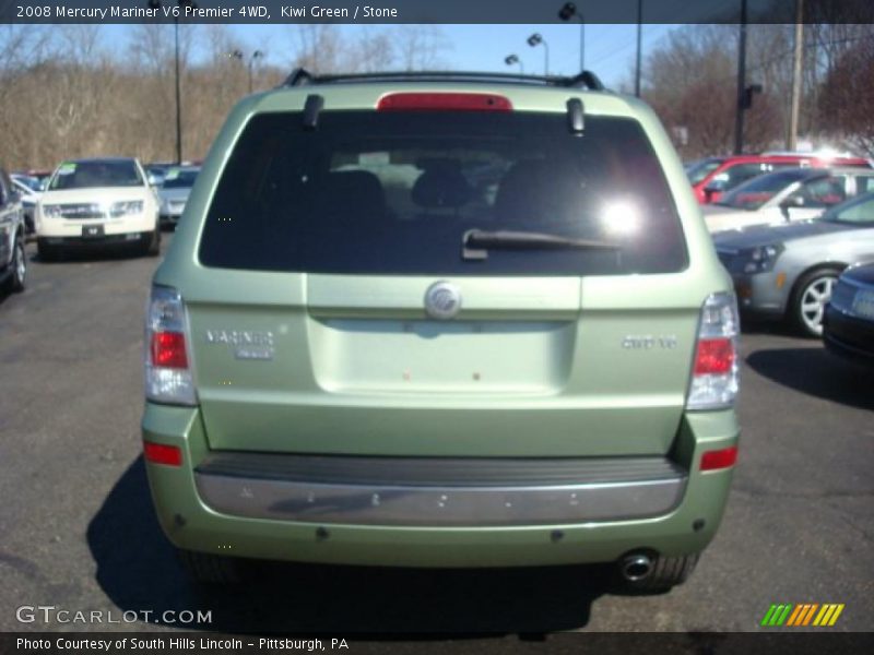 Kiwi Green / Stone 2008 Mercury Mariner V6 Premier 4WD