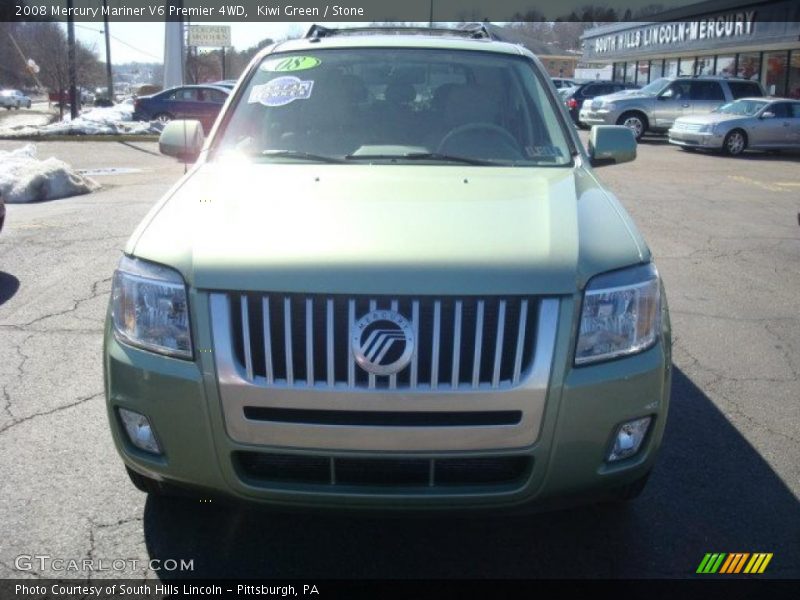 Kiwi Green / Stone 2008 Mercury Mariner V6 Premier 4WD