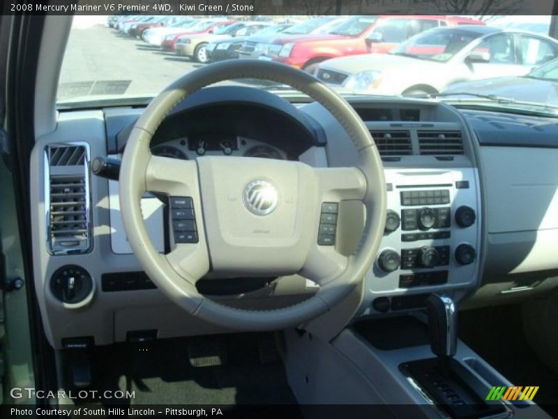 Kiwi Green / Stone 2008 Mercury Mariner V6 Premier 4WD