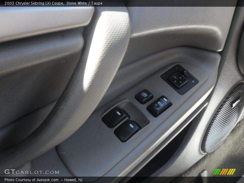 Stone White / Taupe 2003 Chrysler Sebring LXi Coupe
