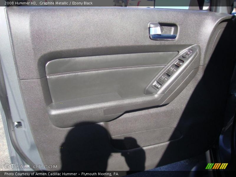 Graphite Metallic / Ebony Black 2008 Hummer H3