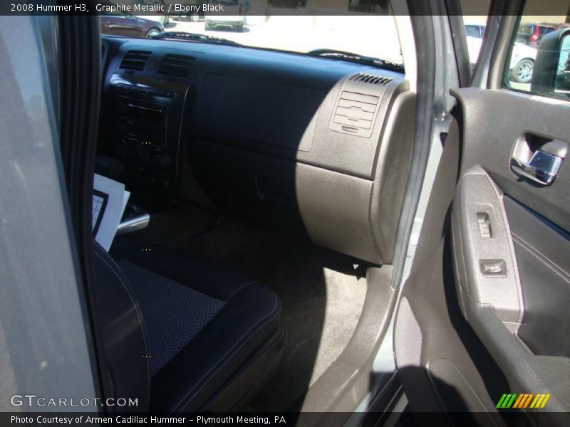 Graphite Metallic / Ebony Black 2008 Hummer H3