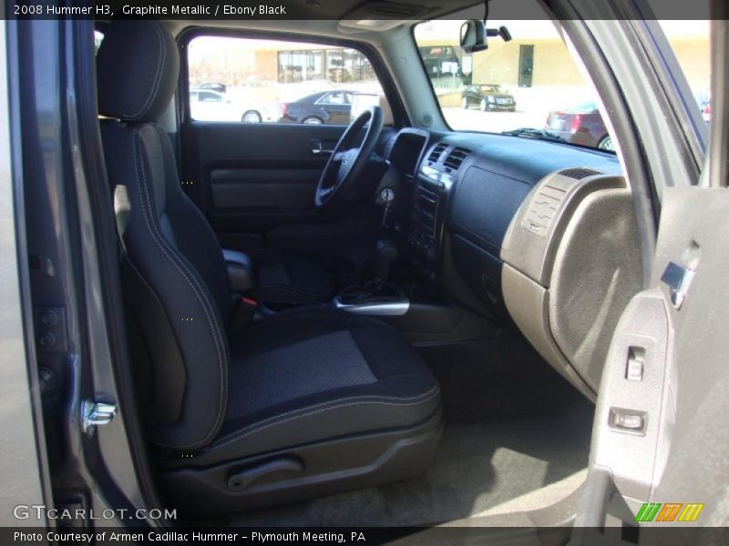 Graphite Metallic / Ebony Black 2008 Hummer H3