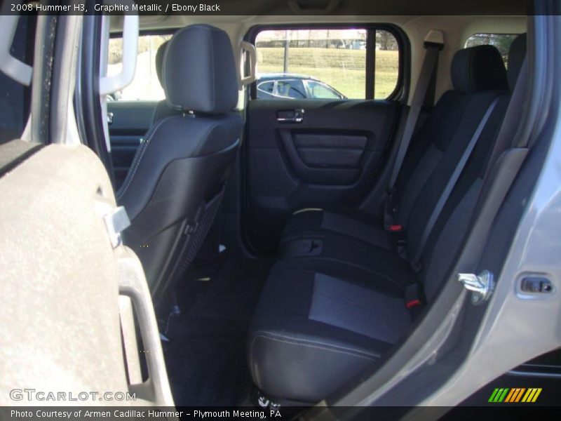 Graphite Metallic / Ebony Black 2008 Hummer H3