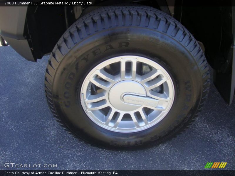 Graphite Metallic / Ebony Black 2008 Hummer H3