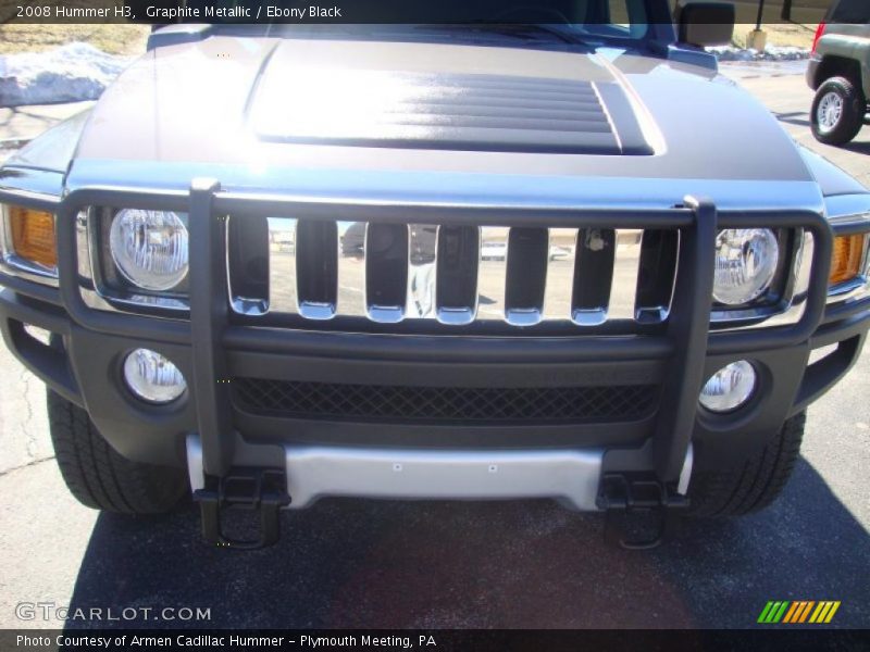 Graphite Metallic / Ebony Black 2008 Hummer H3