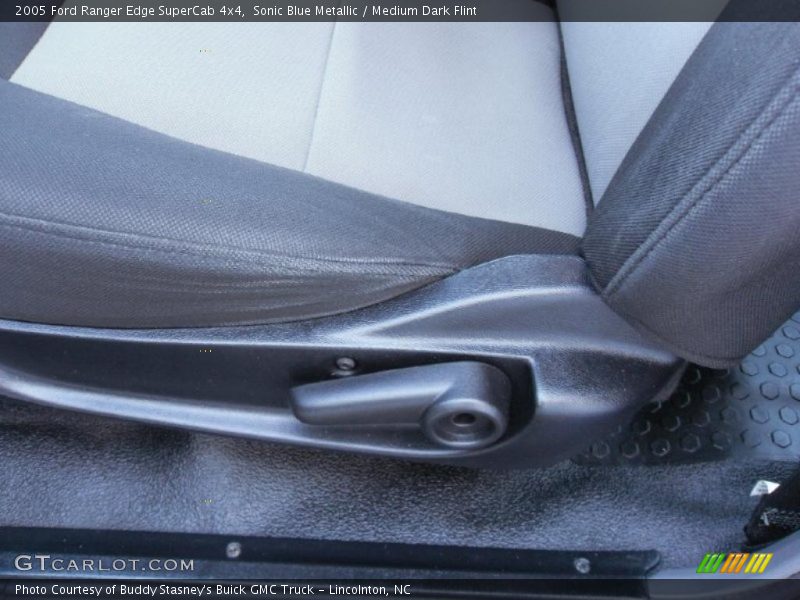 Sonic Blue Metallic / Medium Dark Flint 2005 Ford Ranger Edge SuperCab 4x4