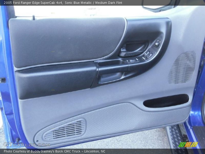 Sonic Blue Metallic / Medium Dark Flint 2005 Ford Ranger Edge SuperCab 4x4