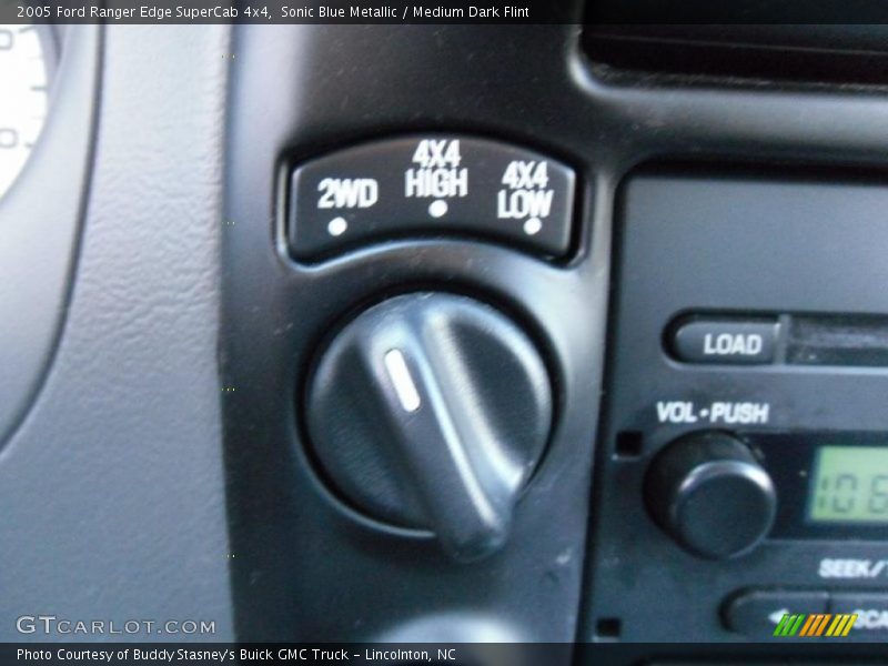 Sonic Blue Metallic / Medium Dark Flint 2005 Ford Ranger Edge SuperCab 4x4