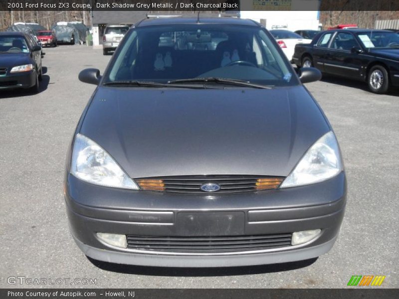 Dark Shadow Grey Metallic / Dark Charcoal Black 2001 Ford Focus ZX3 Coupe