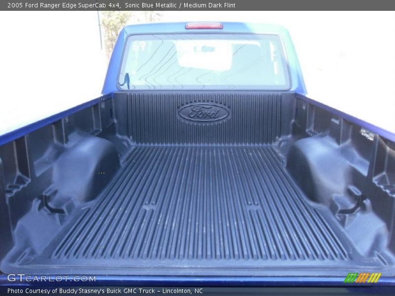 Sonic Blue Metallic / Medium Dark Flint 2005 Ford Ranger Edge SuperCab 4x4