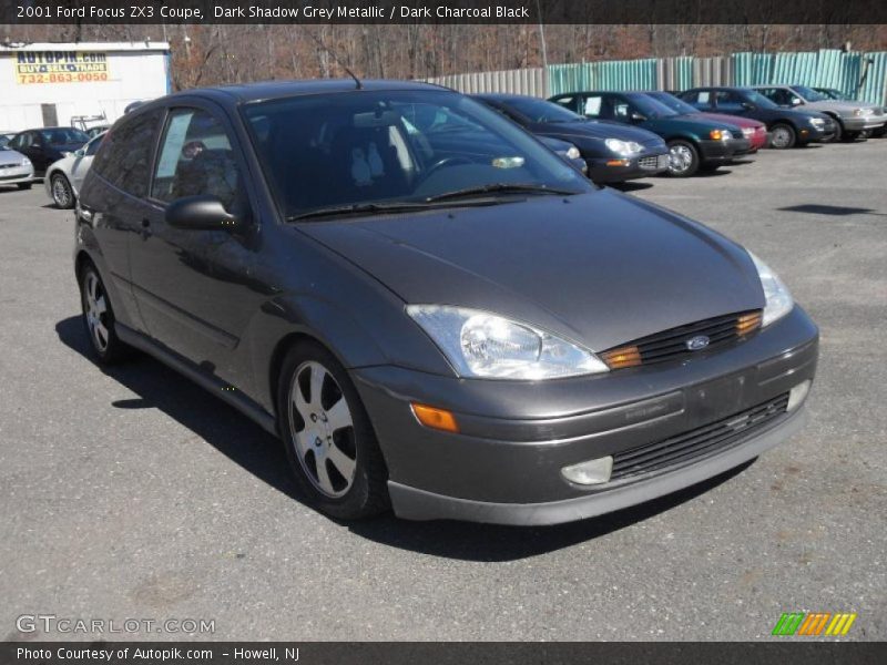 Dark Shadow Grey Metallic / Dark Charcoal Black 2001 Ford Focus ZX3 Coupe