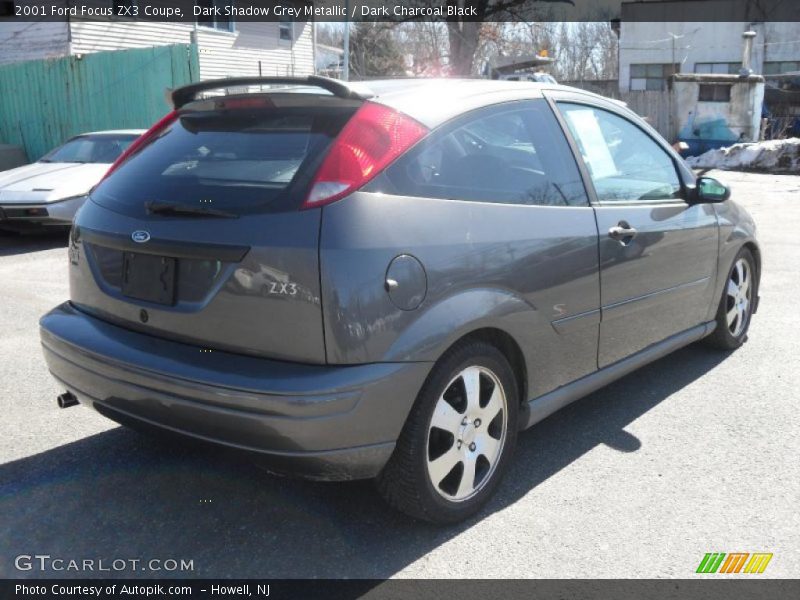 Dark Shadow Grey Metallic / Dark Charcoal Black 2001 Ford Focus ZX3 Coupe