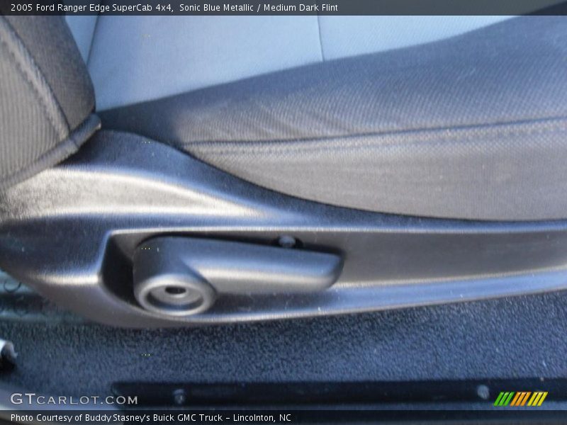 Sonic Blue Metallic / Medium Dark Flint 2005 Ford Ranger Edge SuperCab 4x4