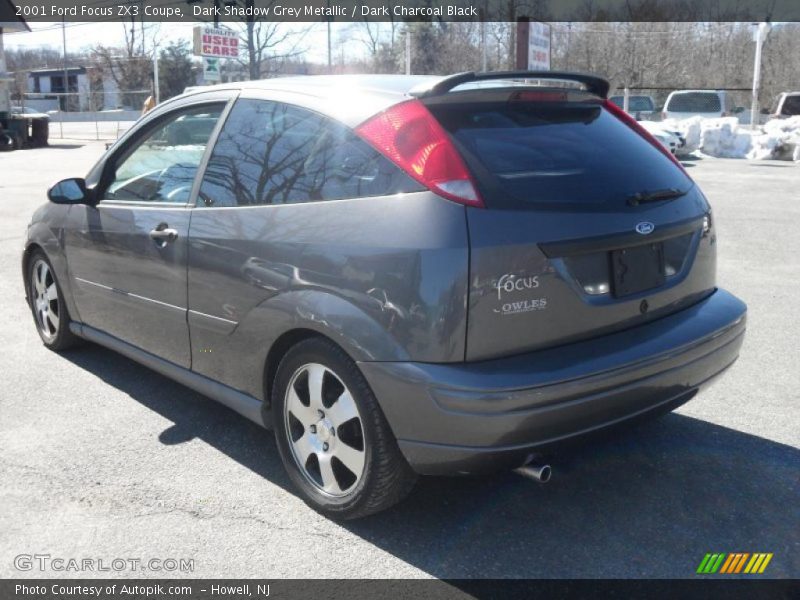 Dark Shadow Grey Metallic / Dark Charcoal Black 2001 Ford Focus ZX3 Coupe