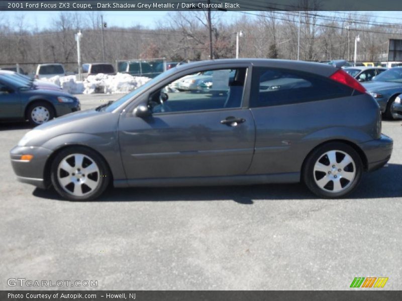 Dark Shadow Grey Metallic / Dark Charcoal Black 2001 Ford Focus ZX3 Coupe