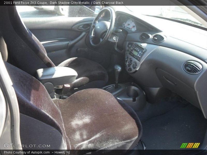Dark Shadow Grey Metallic / Dark Charcoal Black 2001 Ford Focus ZX3 Coupe