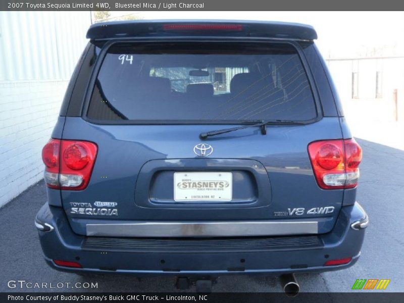 Bluesteel Mica / Light Charcoal 2007 Toyota Sequoia Limited 4WD