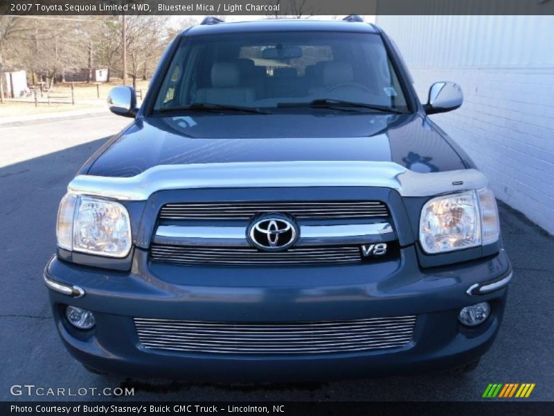 Bluesteel Mica / Light Charcoal 2007 Toyota Sequoia Limited 4WD