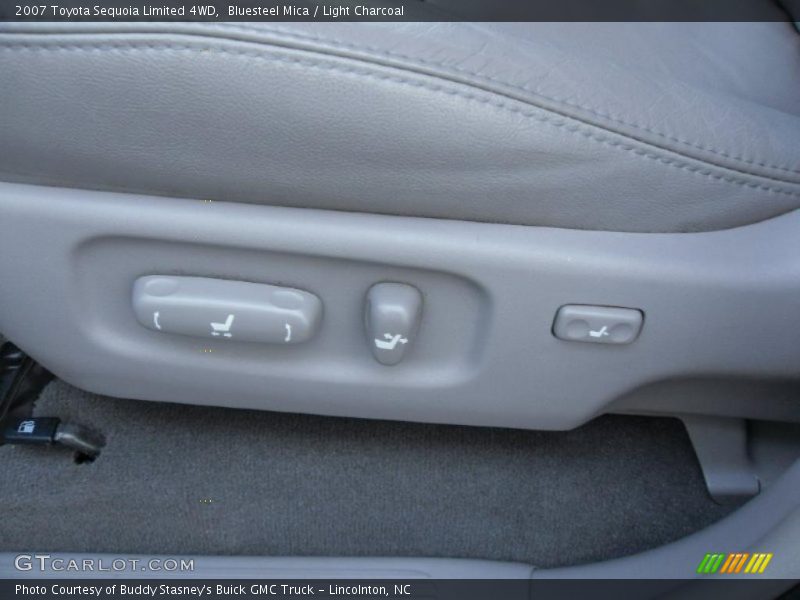 Bluesteel Mica / Light Charcoal 2007 Toyota Sequoia Limited 4WD