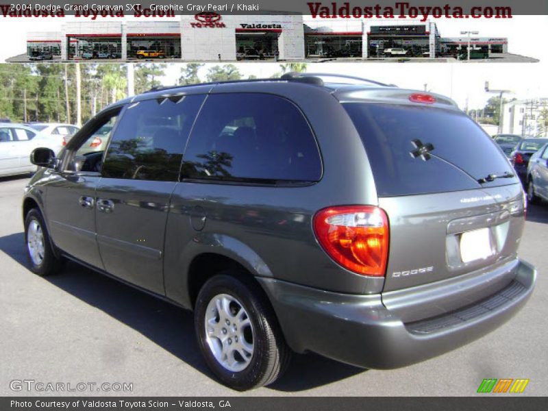Graphite Gray Pearl / Khaki 2004 Dodge Grand Caravan SXT
