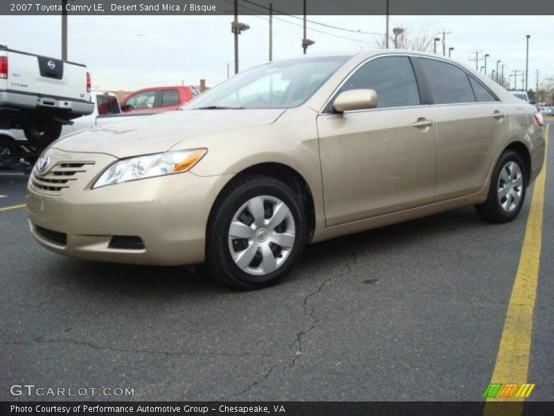 Desert Sand Mica / Bisque 2007 Toyota Camry LE