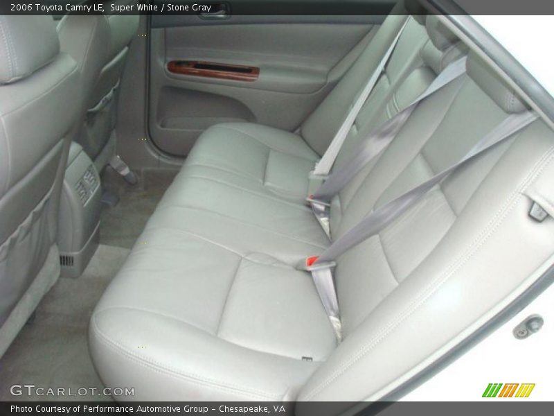 Super White / Stone Gray 2006 Toyota Camry LE
