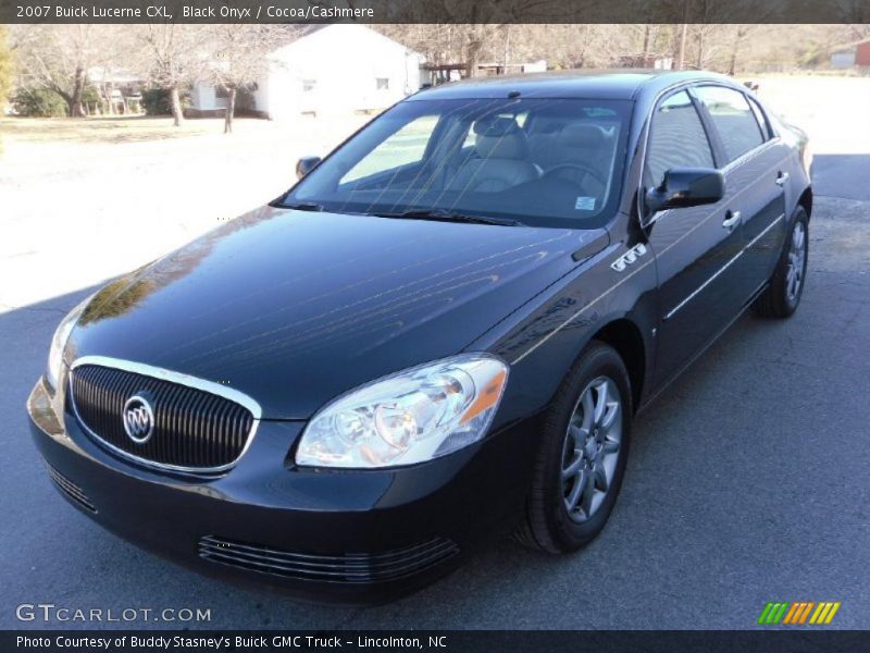 Black Onyx / Cocoa/Cashmere 2007 Buick Lucerne CXL