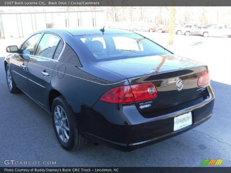 Black Onyx / Cocoa/Cashmere 2007 Buick Lucerne CXL