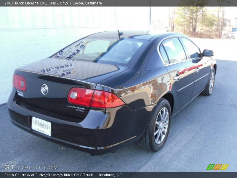 Black Onyx / Cocoa/Cashmere 2007 Buick Lucerne CXL
