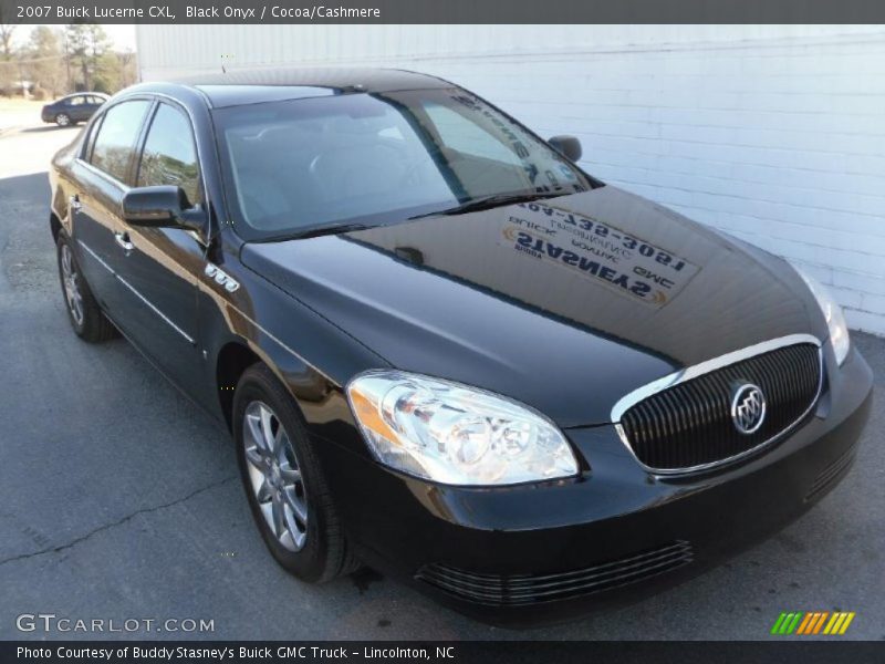 Black Onyx / Cocoa/Cashmere 2007 Buick Lucerne CXL