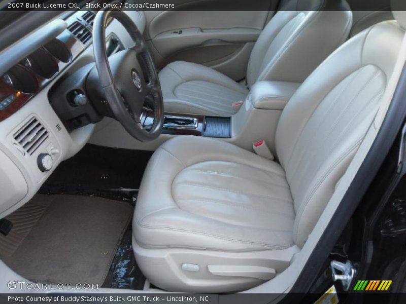 Black Onyx / Cocoa/Cashmere 2007 Buick Lucerne CXL