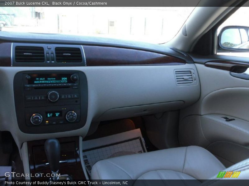 Black Onyx / Cocoa/Cashmere 2007 Buick Lucerne CXL