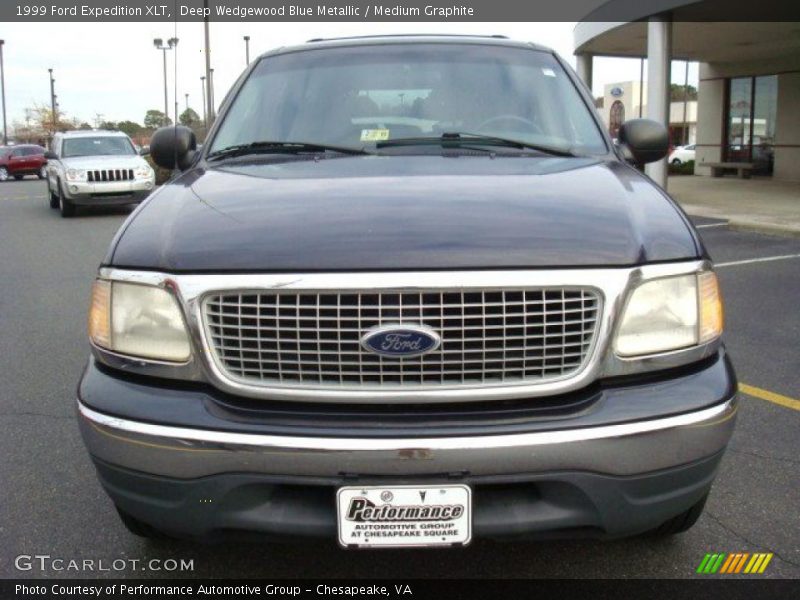 Deep Wedgewood Blue Metallic / Medium Graphite 1999 Ford Expedition XLT