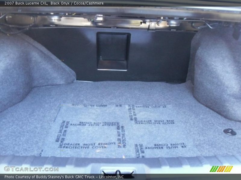 Black Onyx / Cocoa/Cashmere 2007 Buick Lucerne CXL