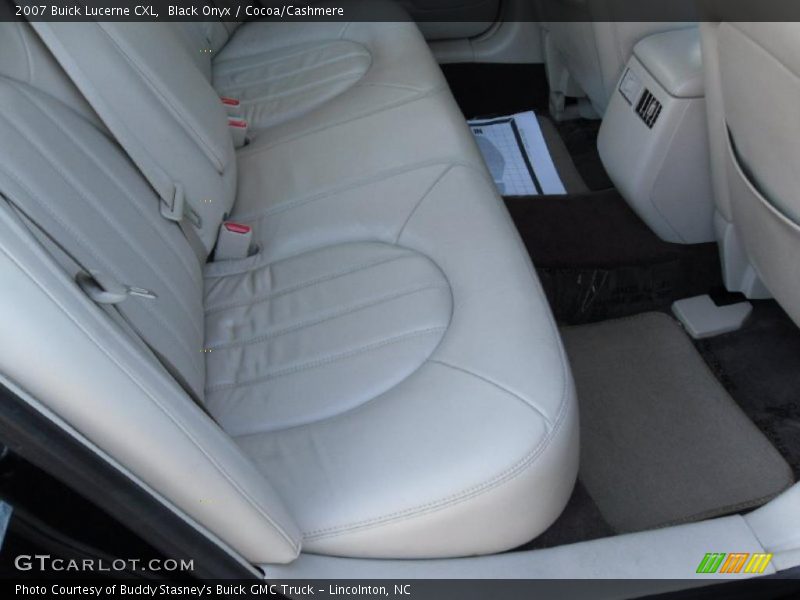 Black Onyx / Cocoa/Cashmere 2007 Buick Lucerne CXL